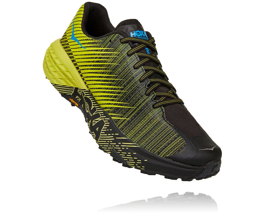 Pantofi Trekking Hoka One One Evo Speedgoat Barbati - / Negrii | Romania KOZA57241